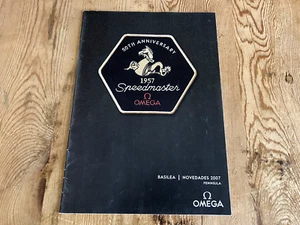 Folleto - OMEGA - Basilea - Novedades 2007 - Watches Relojes - Speedmaster 1957 - Imagen 1 de 7