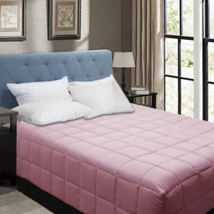Edredón de microfibra de mezcla de bambú rosa polvoriento de Shangri La - Imagen 1 de 7