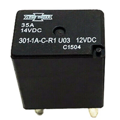 1PC Songchuan 301-1A-C-R1-U03 12VDC Automotive Relay 4Pins 35A 14VDC - Image 1 of 2