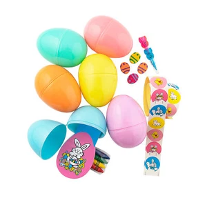 3" Large Pastel Stationery-Filled Easter Eggs - 24 Pc. - Picture 1 of 1