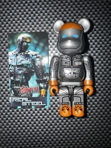 Bearbrick Series 23 SF Reel Steel Atom 100% Medicom Be@rbrick Designer Toy - Picture 1 of 2