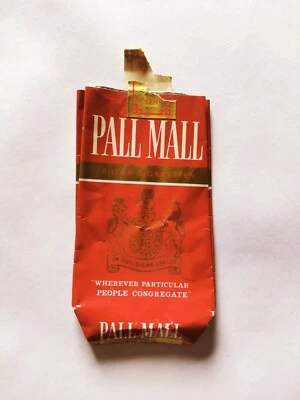 PALL MALL SWITZERLAND PACCHETTO SIGARETTE EMPTY VUOTO CIGARETTES PACKET TOBACCO - Immagine 1 di 2
