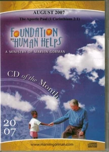 The Apostle Paul - CD Sermon by Marvin E Gorman - Foundation for Human Helps - Picture 1 of 1