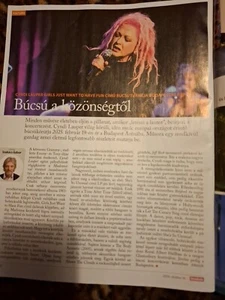 Cyndi Lauper, Lady Gaga, Joaquin Phoenix, Hungarian magazine 2024 - Picture 1 of 3