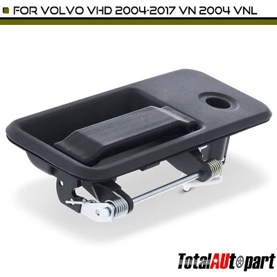 Zinc Black Outside Door Handle for Volvo VHD 2004-2017 VN 2004 VNL Front Driver - Image 1 of 4