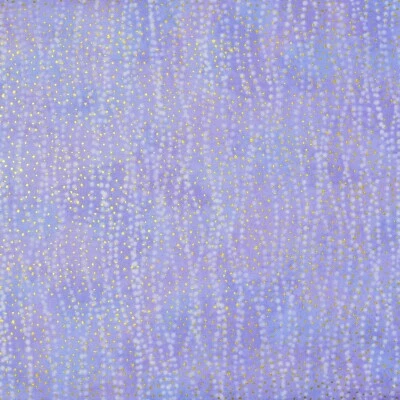 Edredón 100 % algodón hágalo usted mismo tela por media yarda (18") - onda punteada - lavanda Foto 1 de 2