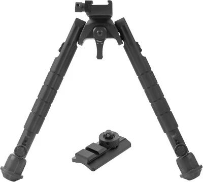 Bípode UTG TL-BP03-B Recon 360 TL, 8"-12" altura central, Picatinny Foto 1 de 2