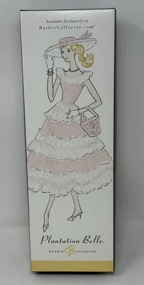 NEW Barbie Collector Plantation Belle Barbie Doll Gold Label 2004 Mattel C3828 - Image 1 of 4