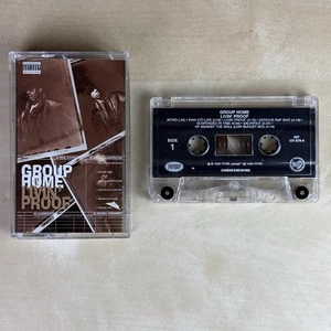 Group Home Livin' Proof Cassette Tape NY Rap Produced by Guru & DJ Premier 1995 - Picture 1 of 7