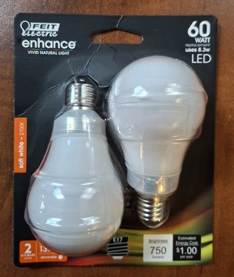 Feit Enhanced A19 E17 LED Soft White (Intermediate) BPA156ON/927CA2 - Image 1 of 4