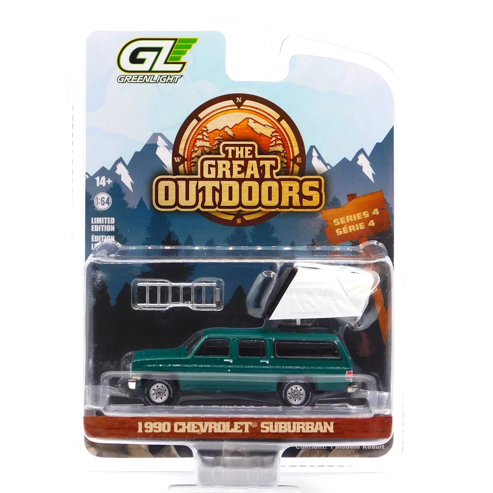 1990 Chevrolet Suburban The Great Outdoors Series 4 1:64 Diecast - Image 1 of 1