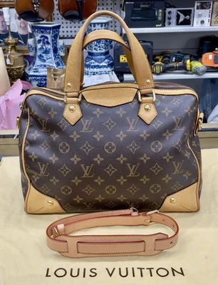 Bolso de Hombro LOUIS VUITTON Retiro PM M40325 Monograma Lona Cuero M52111 Foto 1 de 4