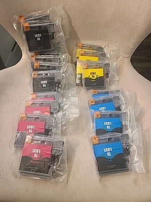 20Pack LC61 XL LC61XL Ink Cartridge for Brother MFC-790CW MFC-J415W Printers - Image 1 of 4