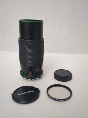 Винтажный объектив с автоматическим зумом Hanimex C- Macro 1:4,5 f=70-210 мм крепление MD Япония  - Изображение 1 из 4