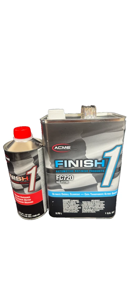 Acabado 1 capa transparente FC720 con endurecedor medio FH612 Foto 1 de 1