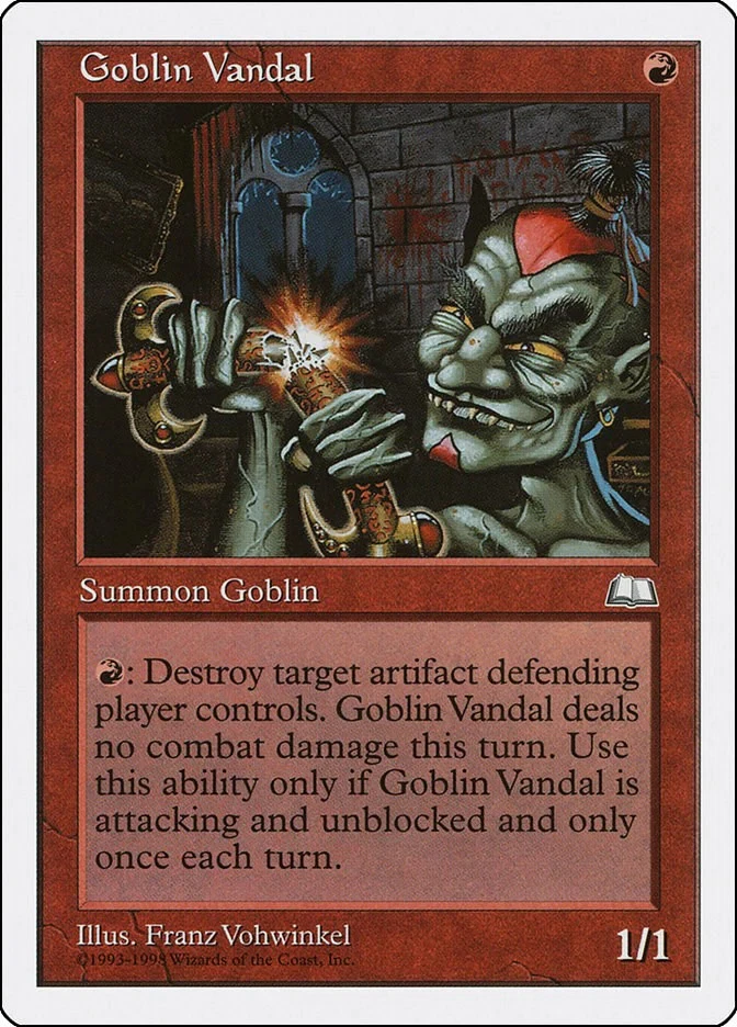 Goblin Vandal - 33 / English / Moderately Played - Image 1 of 1