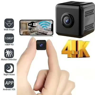 Mini WLAN Kamera Wireless IP Wifi Camera 1080P HD Überwachungkamera Live Cam Neu - Bild 1 von 4