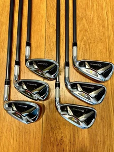 TaylorMade M2 2016 Iron Set 8pcs 5-PW, AW, SW TM7-216 Flex R - Picture 1 of 5