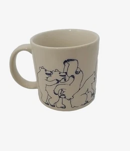 Vintage Taylor & NG Naughty Bear Orgy Coffee Mug 1984 Ceramic Japan - Picture 1 of 7