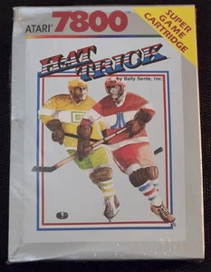 Atari 7800 Boxed Vintage Video Game Cartridge CX7829 - Hattrick - New Sealed - Bild 1 von 4