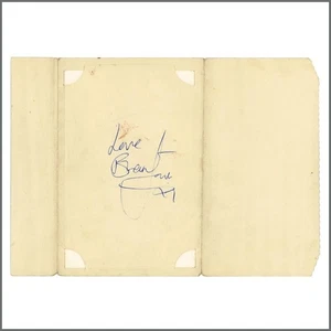 Brian Jones 1963 Autographed Photo Frame And Vintage Picture (UK) - Picture 1 of 2