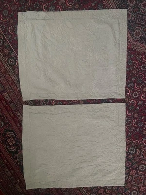 Pottery Barn пара Valerie матлассе стандарт хлопок наволочки фарфора синий - Изображение 1 из 4