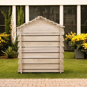 GARDEN COMPOSTER 300L BEEHIVE COMPOST BIN WOODEN KITCHEN RECYCLE WASTE CONVERTER - Picture 1 of 13
