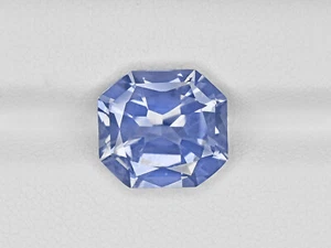 Zafiro azul cachemira con certificación GIA GRS 7,07 quilates octogonal natural sin tratar - Imagen 1 de 12