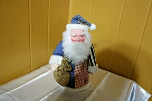Vintage Santa Claus🎅11" Christmas Decoration Ornament Tree Topper Cone - Picture 1 of 5