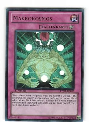 Yugioh MAKROKOSMOS , rymp-de082 Ultra Rare deutsch Near Mint 1. Auflage - Bild 1 von 2
