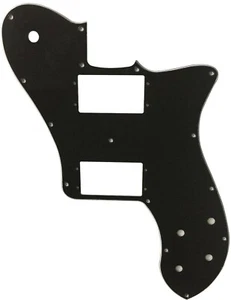 Schwarz Schlagbrett Gitarrenteile für Fender US '72 Telecaster Deluxe Neuauflage - Bild 1 von 7
