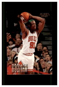 Dennis Rodman 1996-97 Fleer Chicago Bulls #16 - Imagen 1 de 2