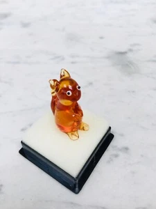 Miniature Animal Glass MURANO Italian Designs Glass - Picture 1 of 4