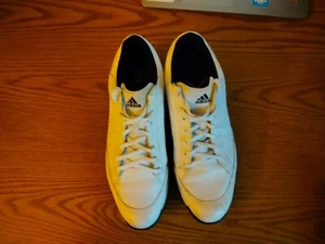 ADIDAS Golf Shoes Men Size 13 adiComfort Traxion EVG-791003 White Fit Foam - Picture 1 of 10