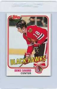 1981/82 Topps #W75 Denis Savard Blackhawks NM *104 - Picture 1 of 1