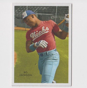 Bo Jackson 2022 TOPPS HERITAGE MINORS 1973 TOPPS 1953 REPRINT #RPA-3 CHICKS