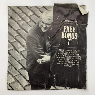 Charlie Rich Big Boss Man / Nice N Easy Promo Record 45 RPM Vinyl Foto 1 de 4