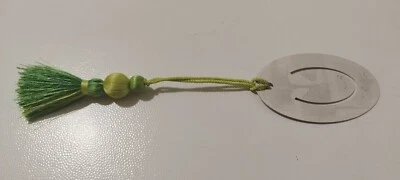 SEGNALIBRO OVALE CON NAPPA - CRISTOFLE - cm 7 x 4,5 - Immagine 1 di 3