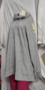 All In Motion Women's Gray Funnel Neck Tunic Top W/Pockets Size 4x Nwt - Picture 1 of 9