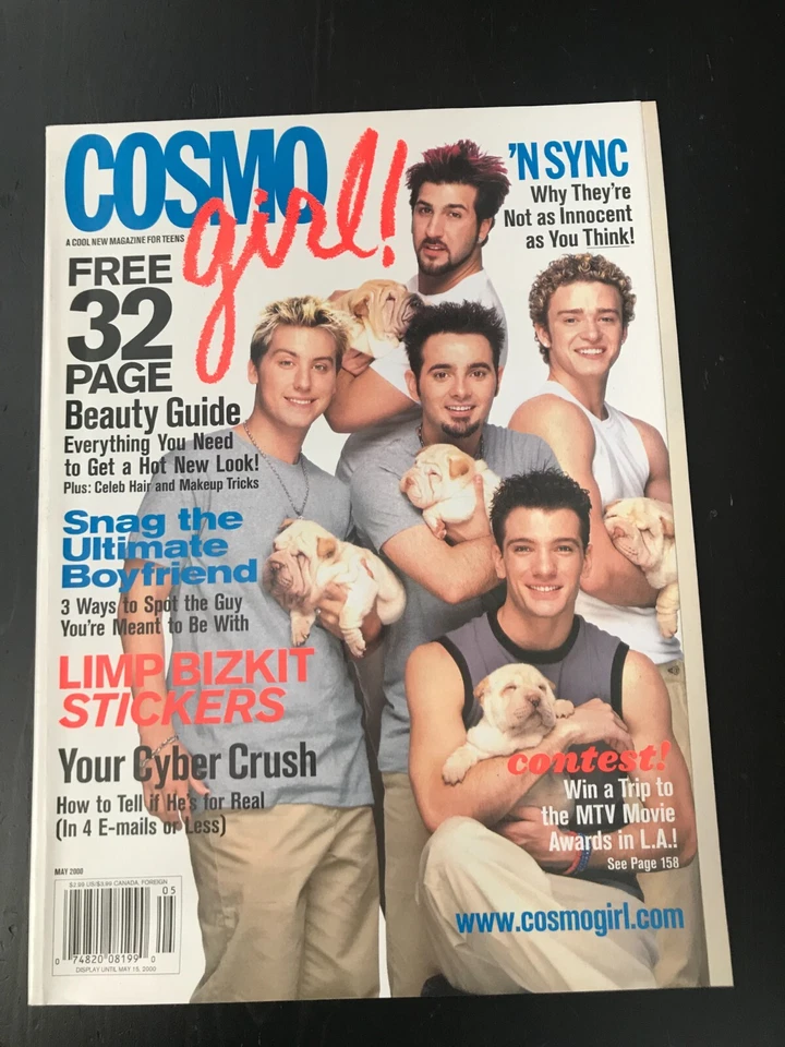 Scarlett Johansson 5pg Cover Cosmo Girl Magazine Feature Clippings