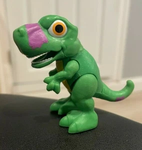 2015 Ninja Turtles TMNT Half Shell Heroes Donnie's T-Rex Playmates Figure - Picture 1 of 5