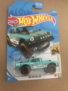 Hot Wheels Big-Air Bel-Air Green Blue #130 130/250 2021 Baja Blazers 10/10 - Picture 1 of 2