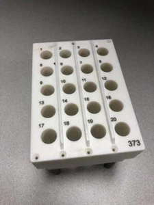 Gilson ASPEC Rack 20 Position up to 3 mL Code 373 Raised Ridges - Picture 1 of 1