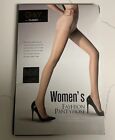 G&Y 3 Pairs Women’s Sheer Tights with Control Top - Black 3XL - Sealed in Box