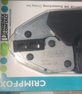 1pc New Phoenix Contact 1212041 CRIMPFOX 50R Crimping Pliers Free Ship - Picture 1 of 2