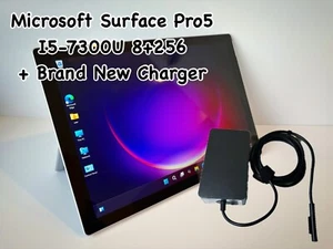 Microsoft Surface Pro 5 12.3" i5-7300U 8GB RAM 256GB SSD Windows 10/11 READ! - Picture 1 of 6