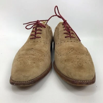 Zapatos Paul Smith Gamuza Oxford Brogue Con Cordones Reino Unido 10.5 EE. UU. 11.5 Con Árboles Foto 1 de 4