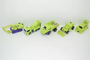 Lotto costruzioni G1 Transformers originali x5 raschietto lungo raggio devastatore - Foto 1 di 6