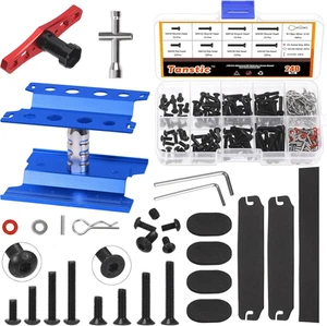 Tanstic 245Pcs Aluminum Alloy RC Car Repair Work Stand with RC Screws Kit, 36... - Picture 1 of 14