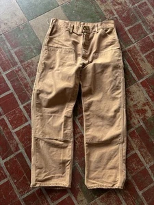 Vintage 70s 80s Rare Carhartt Double Knee Pants Size 34x28 - Picture 1 of 10
